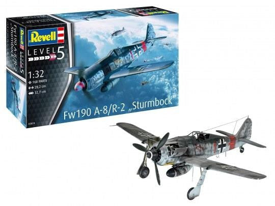 Revell of Germany 1/32 Fw190A-8/R2 Sturmbock 3874